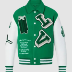 Louis Vuitton Varsity Leather Jacket