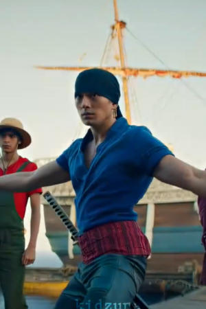Roronoa Zoro Blue Costume One Piece SO1