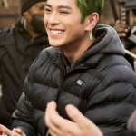 Roronoa Zoro Black Puffer Jacket Mackenyu One Piece SO1