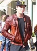 Nicholas Hoult Mad Max Fury Road Leather Jacket