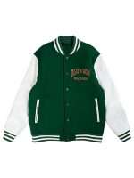 Death Row Green Paisley Varsity Jacket - Image 3