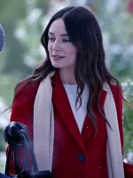 Jennifer Holloway On The 12th Date Of Christmas Coat