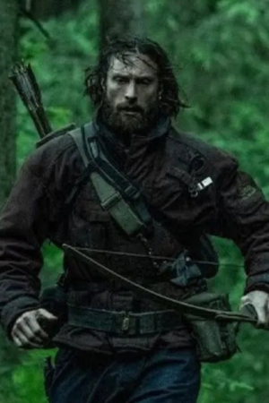 28 Years Later 2025 Aaron Taylor Johnson Maroon Jacket