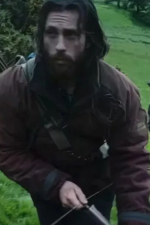 28 Years Later 2025 Aaron Taylor Johnson Maroon Jacket