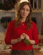 Twas the Date Before Christmas Amy Groening Red Sweater - Image 2