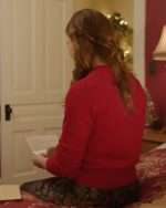 Twas the Date Before Christmas Amy Groening Red Sweater - Image 3