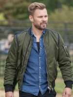 Chicago P.D. Adam Ruzek Green Bomber Jacket