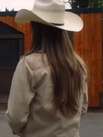 Amy Fleming Heartland S016 Beige Jacket