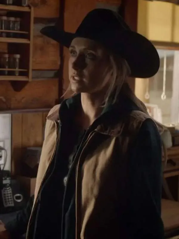 16heartland-s16-amy-fleming-brown-cotton-vest.webp Heartland S16 Amy Fleming Brown Cotton Vest