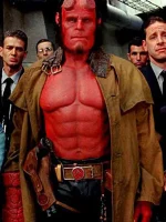 Ron Perlman Demon Hellboy Leather Trench Coat