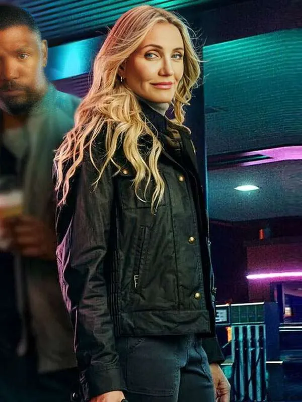 185cameron-diaz-back-in-action-black-jacket.webp Cameron Diaz Back in Action Black Jacket - Image 1