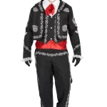 Mens Mexican Day Of The Dead Costume