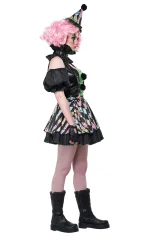 Womens Sweet But Psycho Clown Costume - Image 2