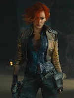 BORDERLANDS CATE BLANCHETT 2024 LEATHER JACKET - Image 3