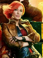 BORDERLANDS CATE BLANCHETT 2024 LEATHER JACKET