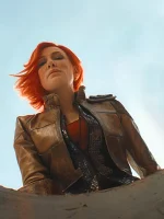 BORDERLANDS CATE BLANCHETT 2024 LEATHER JACKET - Image 4