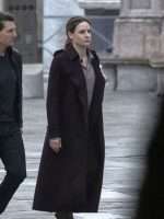 Mission Impossible 7 Rebecca Ferguson Wool Trench Coat - Image 2