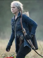 The Walking Dead S10 Carol Peletier Blue Denim Jacket