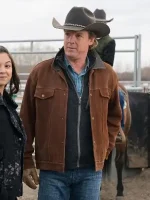Heartland Tim Fleming Brown Leather Jacket - Image 3