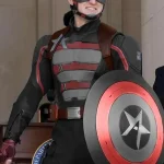 Wyatt Russell Thunderbolts Costume Leather Jacket