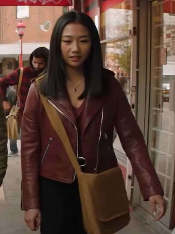 46The-formatted-title-would-be-olivia-liang-kung-fu-maroon-leather-jacket.jpg Olivia Liang Kung Fu Maroon Leather Jacket - Image 1