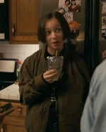 Paper Girls Sofia Rosinsky Brown Jacket - Image 2