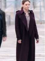 Mission Impossible 7 Rebecca Ferguson Wool Trench Coat