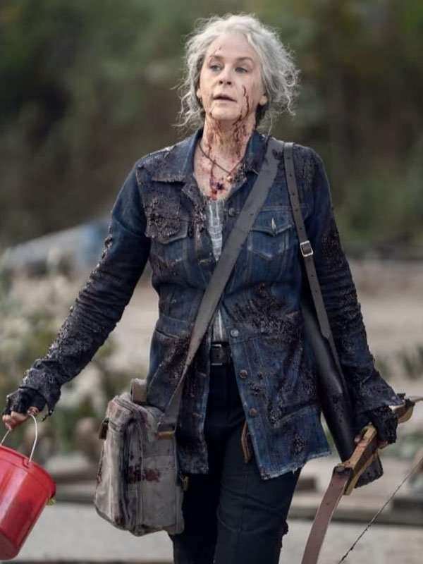 4the-walking-dead-s10-carol-pelletier-blue-denim-jacket.jpg The Walking Dead S10 Carol Peletier Blue Denim Jacket