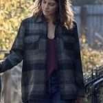 The Walking Dead S10 Maggie Rhee Flannel Plaid Jacket
