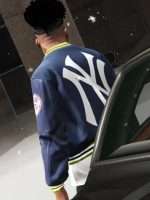 Johnny Klebitz Grand Theft Auto V Blue Jacket - Image 2