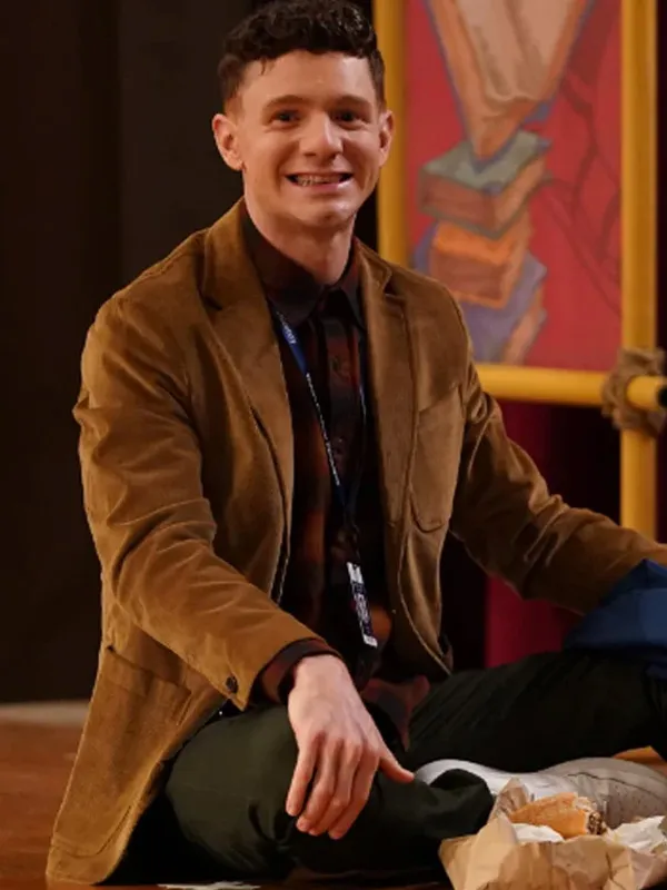 8abbott-elementary-s02-jacob-hill-brown-blazer.webp Abbott Elementary S02 Jacob Hill Brown Blazer - Image 1