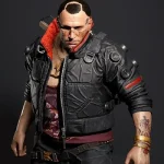 Cyberpunk 2077 Jackie Welles Bomber Leather Jacket