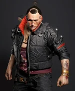Cyberpunk 2077 Jackie Welles Bomber Leather Jacket