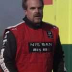 David Harbour Gran Turismo 2023 Red Vest