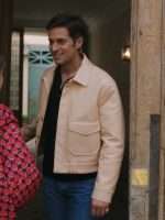 Emily in Paris S03 Gabriel Leather Jacket - Image 2