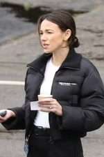 Fool Me Once Maya Stern Black Puffer Jacket