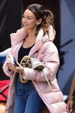 Fool Me Once Maya Stern Pink Puffer Coat