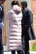 Fool Me Once Maya Stern Pink Puffer Coat