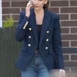 Fool Me Once Michelle Keegan Blue Blazer