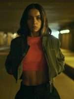 Furies 2024 Lina El Arabi Cropped Bomber Jacket - Image 2