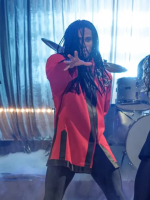 Girl You Know It’s True Tijan Njie Red Jacket - Image 3
