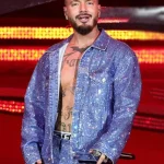 J Balvin Coachella 2024 Blue Jacket