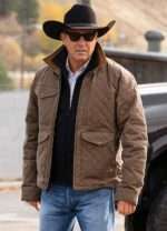 John Dutton Quilted Jacket Yellowstone Season 4