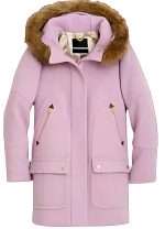 Jackie Howard My Life with the Walter Boys Pink Parka Coat - Image 3