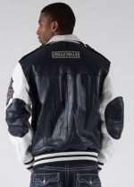 Pelle Pelle Men Biker Plush Studded Jacket