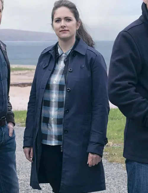 Unisex-Shetland-S07-DS-Alison-McIntosh-Blue-Cotton-Coat-.webp Shetland S07 DS Alison McIntosh Blue Cotton Coat - Image 1