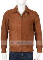 Armie Hammer The Man From Uncle Illya Kuryakin Suede Jacket