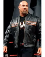 Bill Goldberg Harley Davidson Leather Jacket