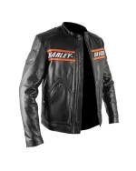 Bill Goldberg Harley Davidson Leather Jacket