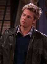 Brad Pitt Friends Season 8 Black Leather Jacket